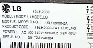 Televisión LG