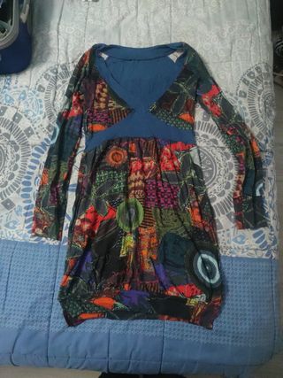 Vestido mujer desigual