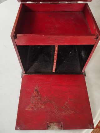 Antigüedad caja lacada china