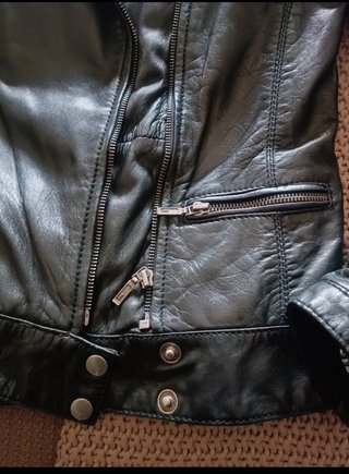 Chaqueta Stradivarius Real Leather