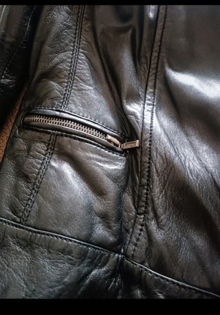 Chaqueta Stradivarius Real Leather