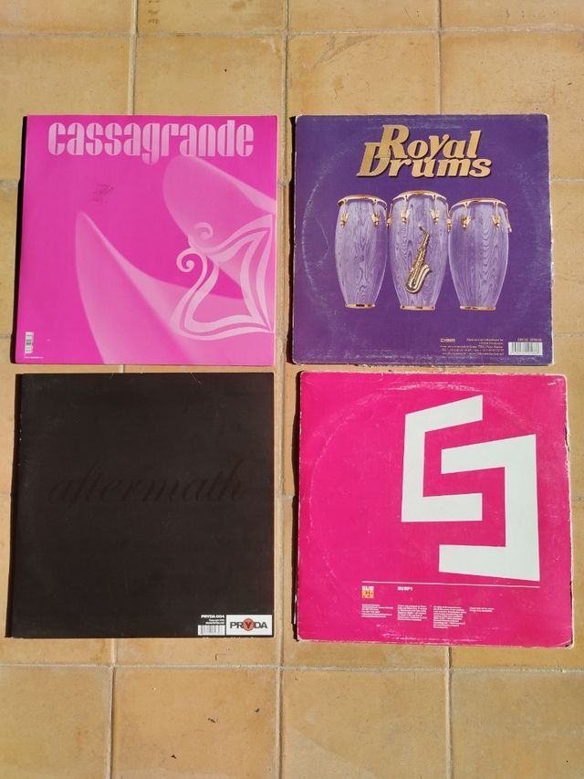 Pack 4 Vinilos años 2000