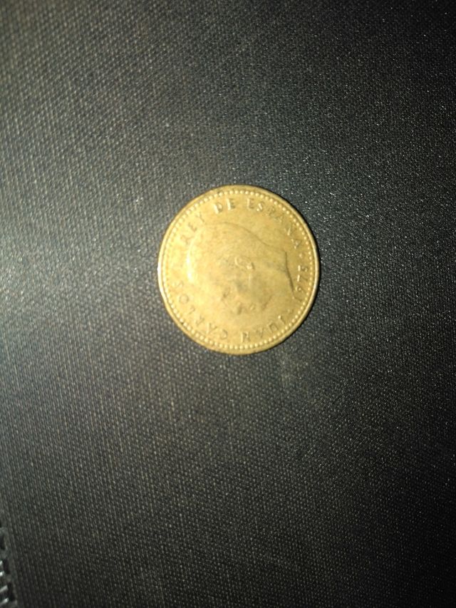 MONETA DA 1 PESETA RE JUAN CARLOS