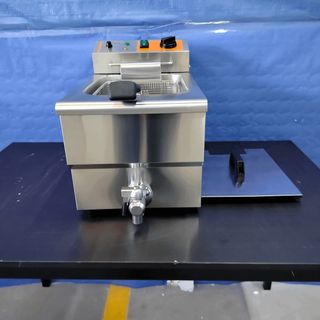 ⌚TE⍏ Freidora 8L Profunda Eléctrica + Grifo