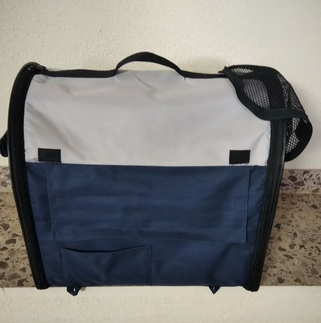 Trasnsportin plegable de lona impermeable