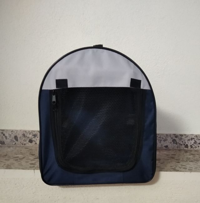 Trasnsportin plegable de lona impermeable