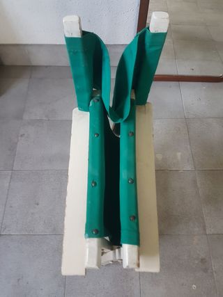 Silla plegable de madera