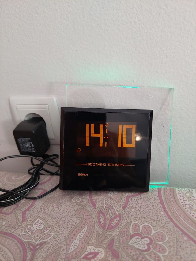 Reloj despertador con sonidos para dormi