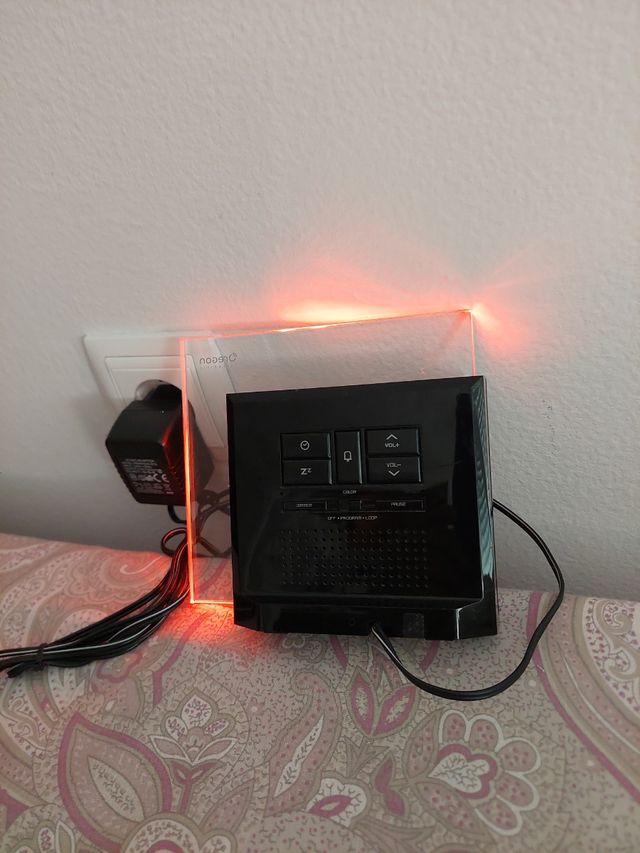 Reloj despertador con sonidos para dormi