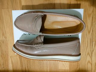 Mocasines beige Zendra