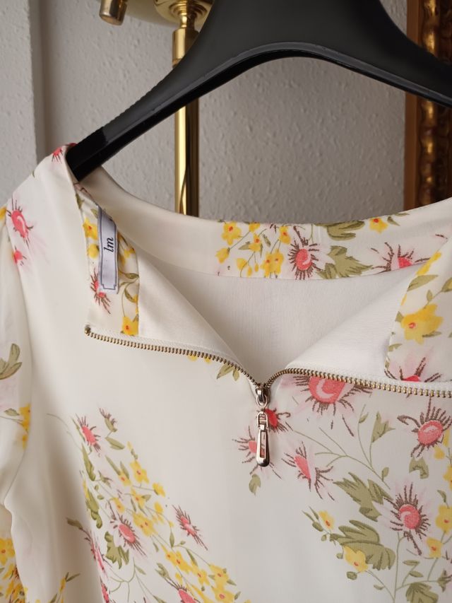 Blusa preciosa forrada M