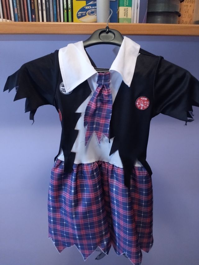 Traje Halloween niña. Escolar