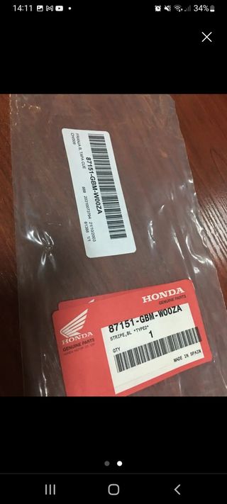 Honda SFX 50cc Pegatina Izq