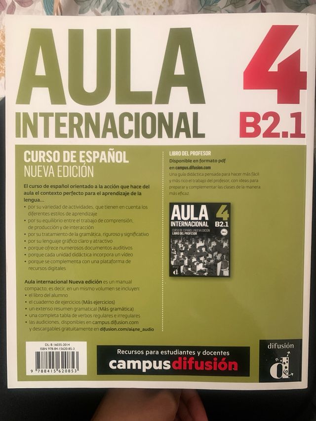 Aula internacional 4(B2.1) curso de español