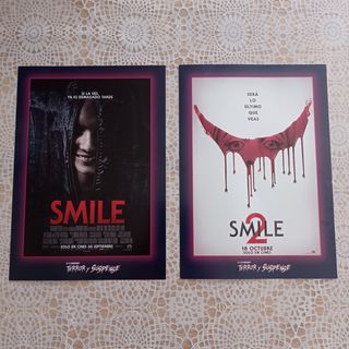 Pack 2 pósters película cine Smile