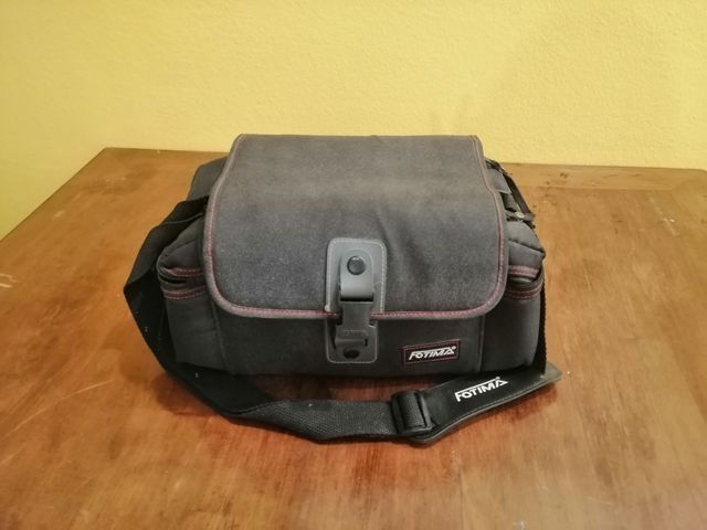 bolsa vintage cámara video fotima