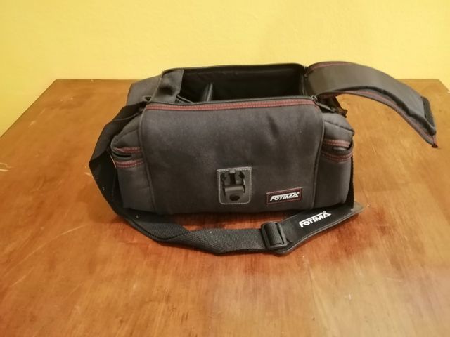 bolsa vintage cámara video fotima