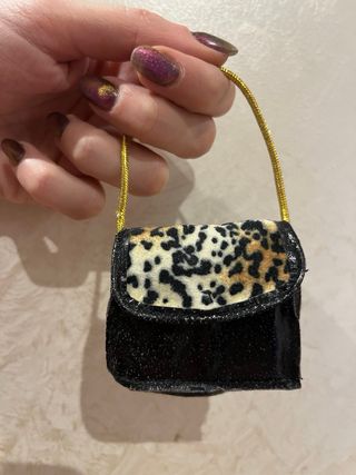 Borsa vintage animalier leopardata per Barbie ‘90