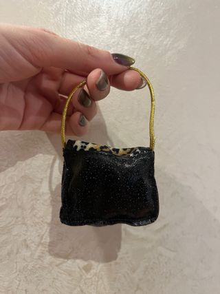 Borsa vintage animalier leopardata per Barbie ‘90