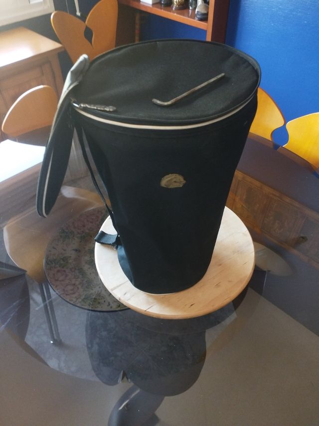 Tambor percusión Alexandra ,con funda