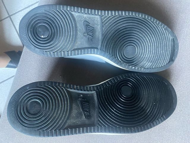 Sniker Nike Ebernon bianco ner grigio n45