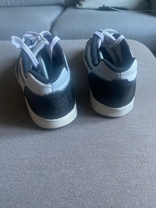 Sniker Nike Ebernon bianco ner grigio n45
