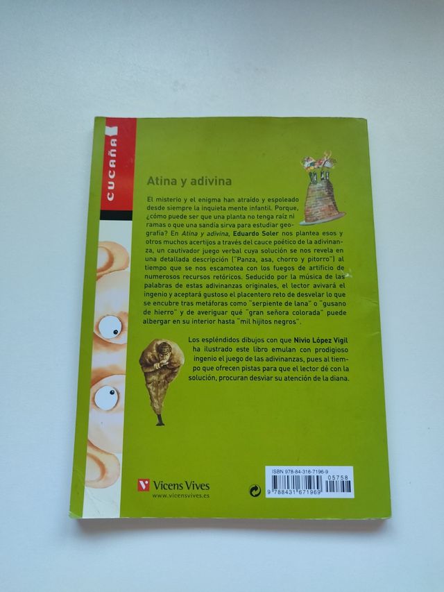 Atina Y Adivina N/c (Cucana) (Spanish Edition)