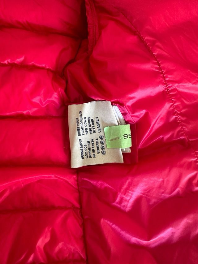 Moncler niña fushia