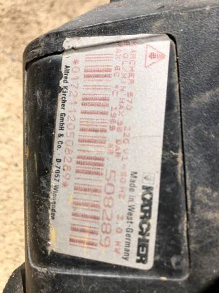 hidrolimpiadora Karcher 570
