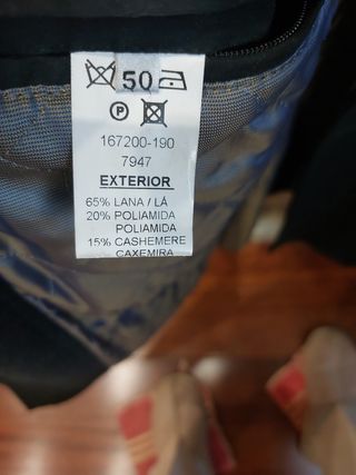 Abrigo/Chaquetón  caballero