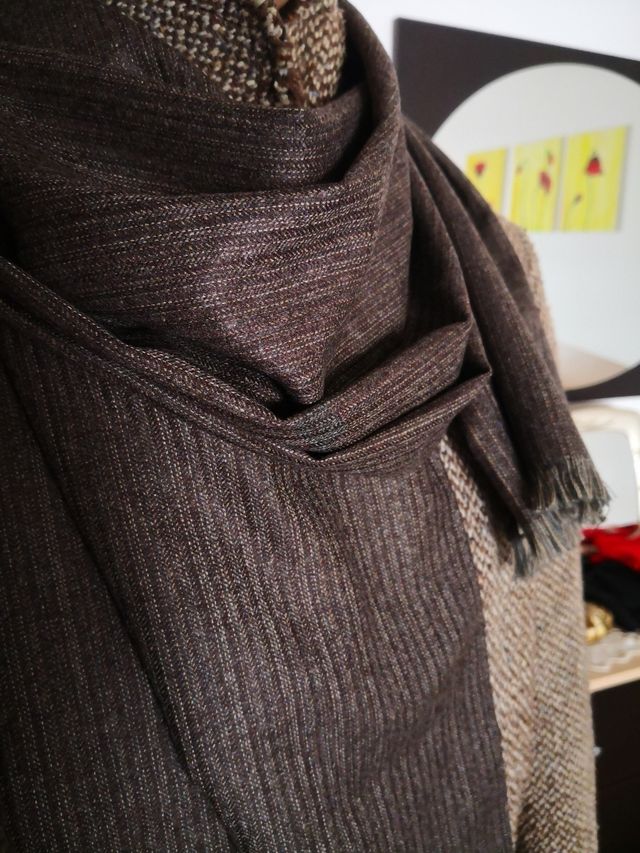 Sciarpa sartoriale pura lana 