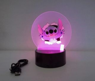 Lampada stitch a led 3D