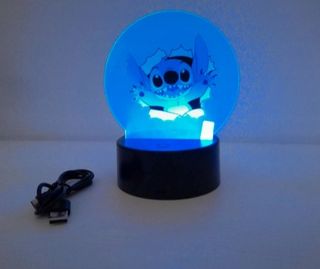 Lampada stitch a led 3D