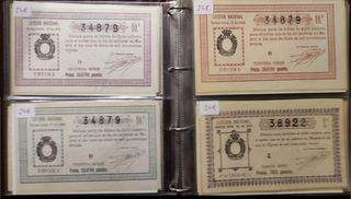 LOTERIA ANTIGUA DESDE 1920 diferente preci