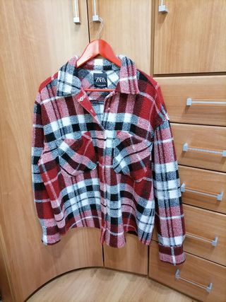 Sobrecamisa oversize mujer