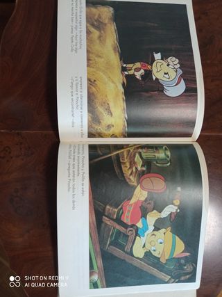 LIBRO "PINOCHO", DE WALT DISNEY