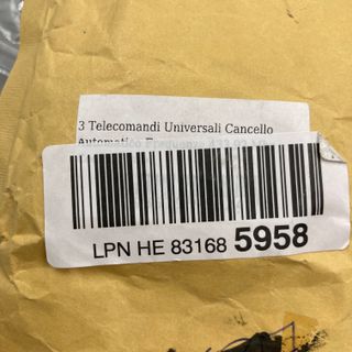 Tempo di vendita, 3 x Telecomando. 685958