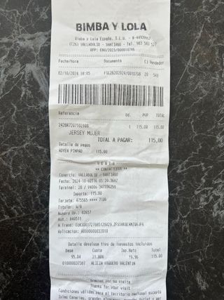 Jersey animal print bimba y lola