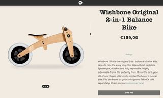 🚲 Bicicleta de Equilibrio Wishbone 2in1 – Natural