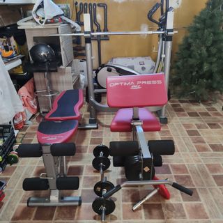 Bancos de Pesas ÓPTIMA PRESS BH FITNESS 