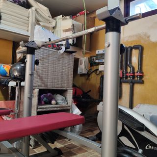 Bancos de Pesas ÓPTIMA PRESS BH FITNESS 