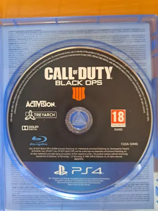 Call of Duty Bkack Ops IIII ps4
