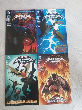 Comics BATMAN Y ROBIN NEW 52 NUM 1-2-3-4