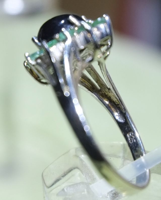 Anello argento 925 con Onice