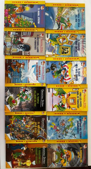 Colección Geronimo Stilton Tapa Blanda