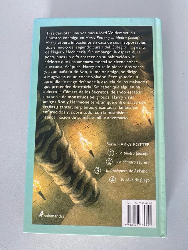 Harry Potter y la cámara secreta - J. K. Rowling