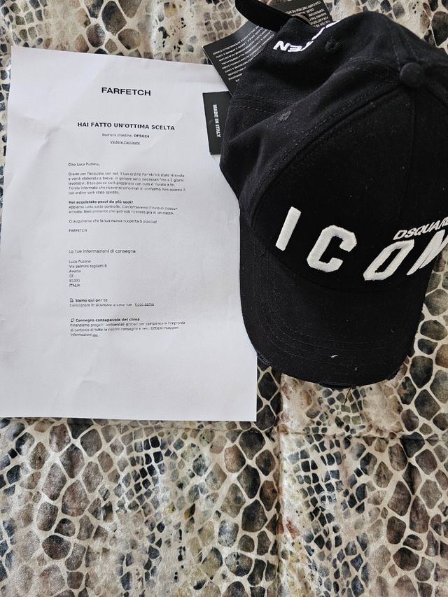 Berretto dsquared icon