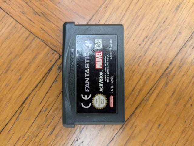 Los cuatro fantásticos GBA