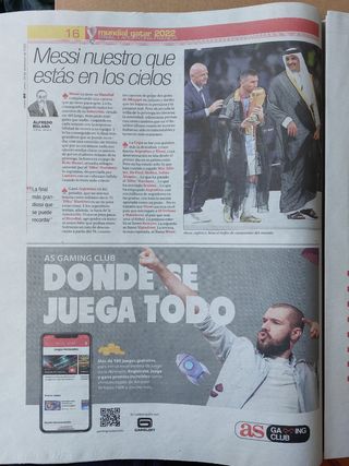 ARGENTINA CONQUISTA SU TERCER MUNDIAL AÑO 2022