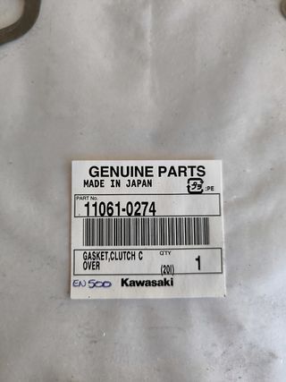 Kawasaki en500 clutch gasket